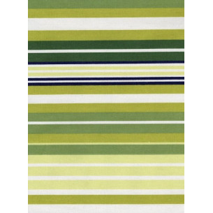 Tapis kilim rayé de couleur vert