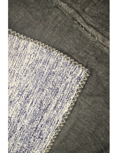 TAPIS PATCHWORK  BLEU