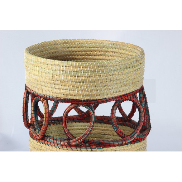 Boite rangement en fibre végétale