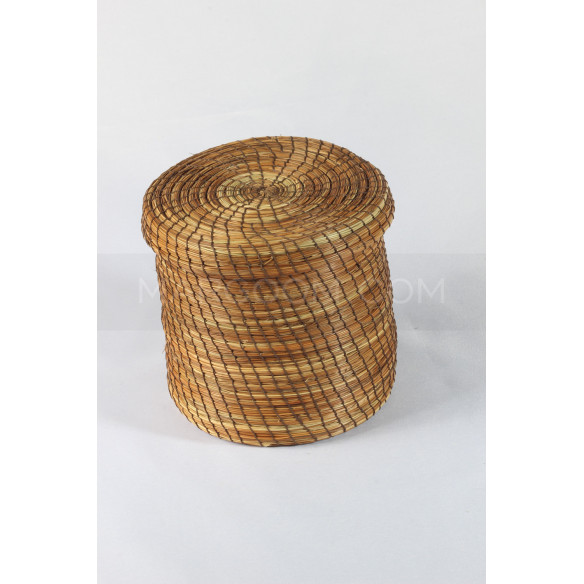 Boite Rangement naturel en fibre végétal