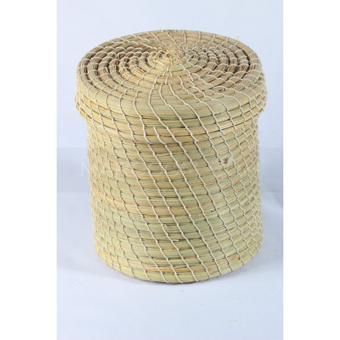 Boite Rangement couleur naturel en fibre végétal