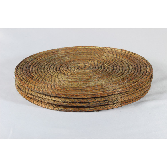Brown vegetable fiber trivet