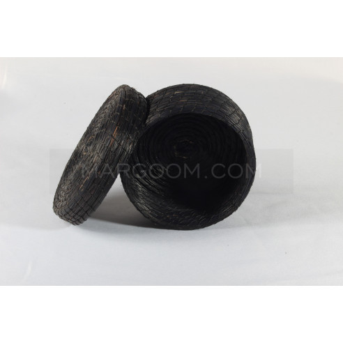 Black box in vegetable fiber