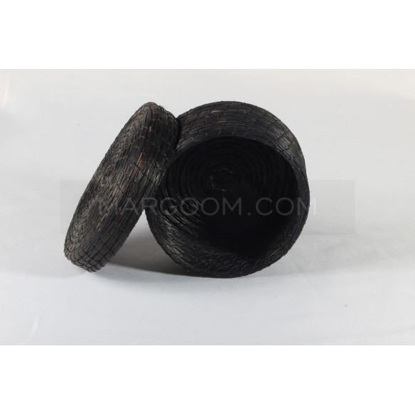 Black box in vegetable fiber