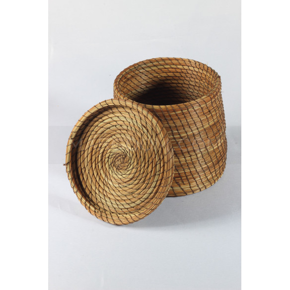 Boite Rangement naturel en fibre végétal