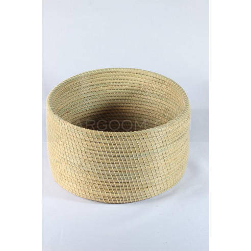 Boite Rangement en fibre végétal couleur naturel