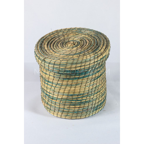 Handmade vegetable fiber storage box