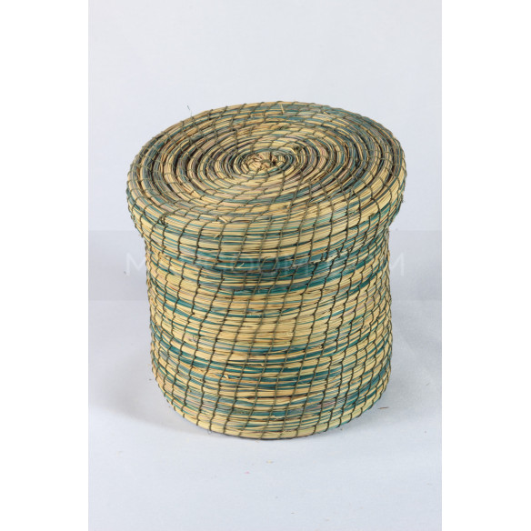 Handmade vegetable fiber storage box