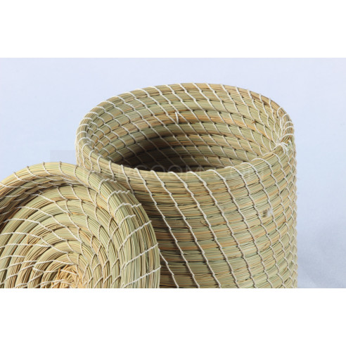 Boite Rangement couleur naturel en fibre végétal