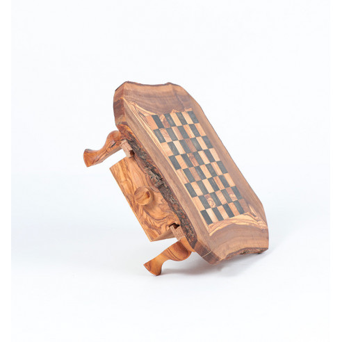 Jeu d'echecs en bois d'olivier
