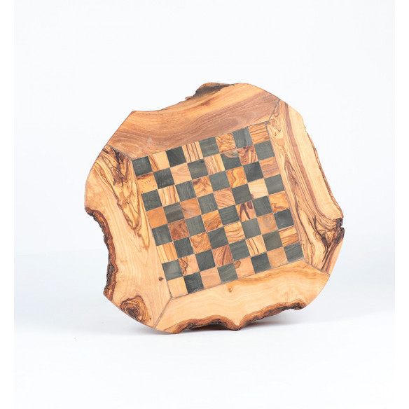 Jeu d'echecs en bois d'olivier