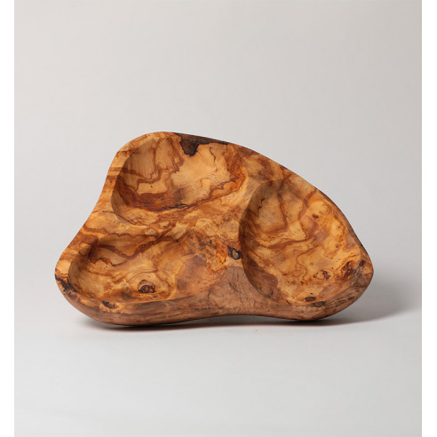 Divided Wood Serving Tray