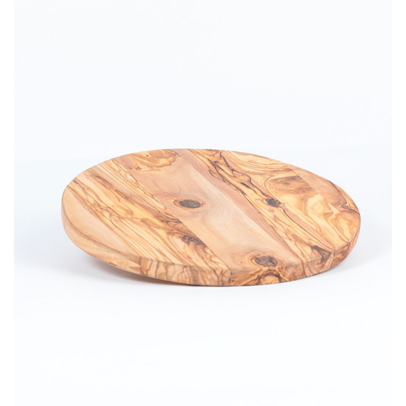 Round Olive Wood Board