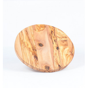 Round Olive Wood Board