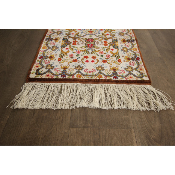 Tableau Décoratif en soie design oriental 100 x 50