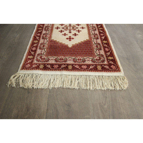 TAPIS DE SALON CLASSIQUE EN SOIE 102 x 0.63 cm