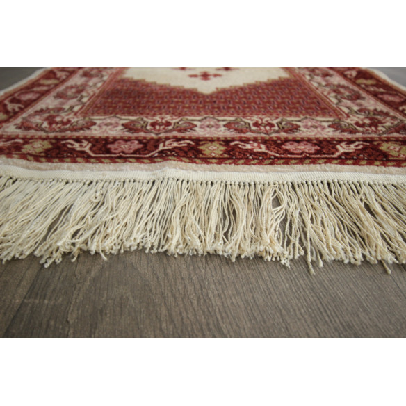TAPIS DE SALON CLASSIQUE EN SOIE 102 x 0.63 cm