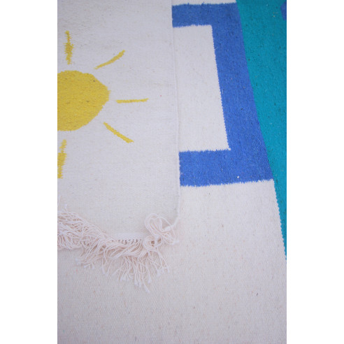 Tapis Kilim chambre Enfant