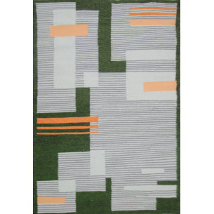 kilim Tapis Motifs Géométrique Coloré