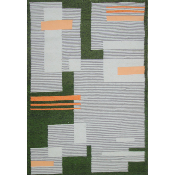 kilim Tapis Motifs Géométrique Coloré