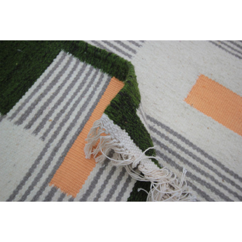 kilim Tapis Motifs Géométrique Coloré