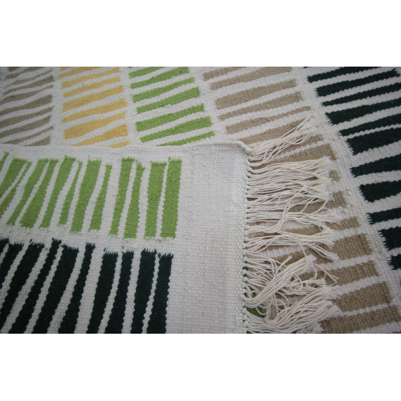 Carpet Style kilim Striped Multicolor stripe