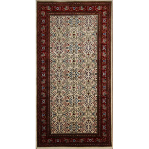 Classic Decorative Silk Table Red Jasmine Patterns