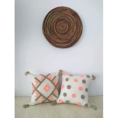 Coussin Déco Panaché 40*40 Cm