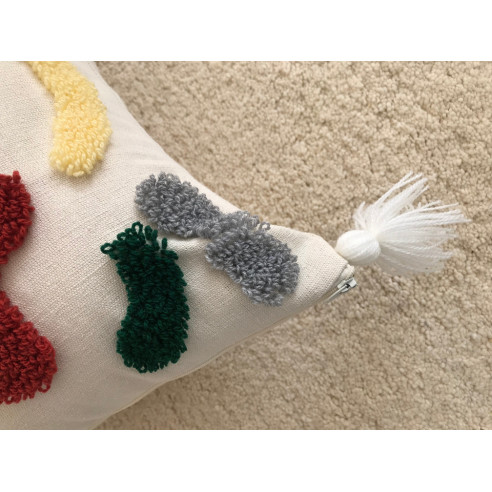 Coussin Décoratif MultiColores 40*40 Cm