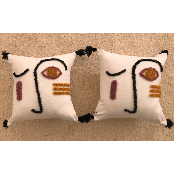 Coussin Décoratif Clin D’œil 40*40 Cm