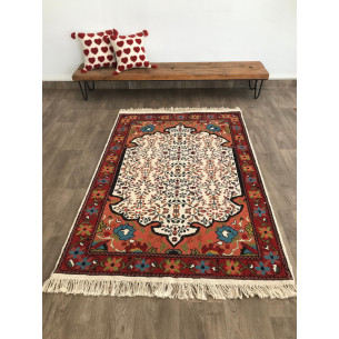 Tapis Fin Kerman Noué 30*30