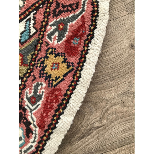 Tapis Fin Rond Mandala Noué 30*30