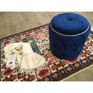 Pouf Rond Capitonné