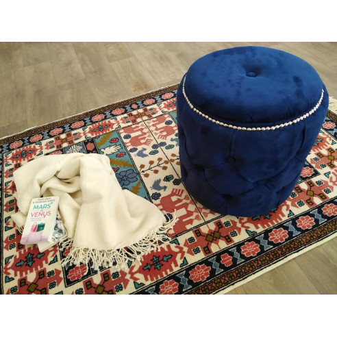 Pouf Rond Capitonné