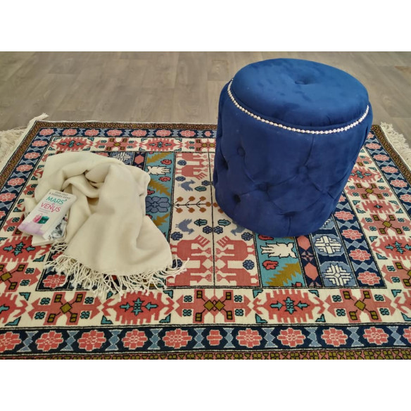 Pouf Rond Capitonné