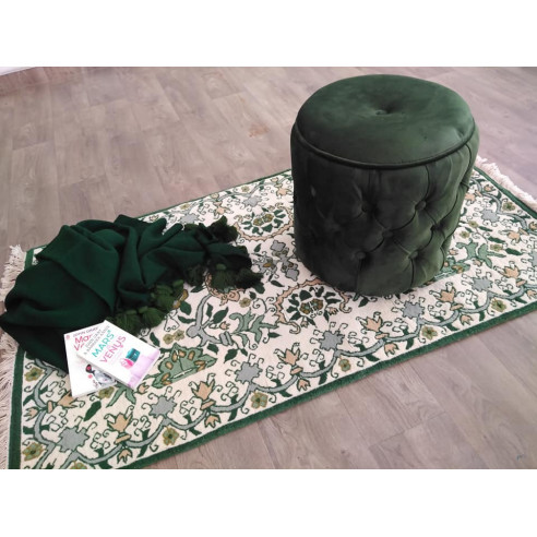 Pouf Rond Capitonné