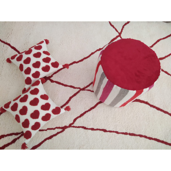 Pouf Rond Contour Kilim