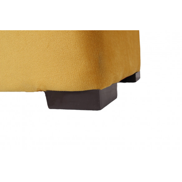 Pouf tressé en laine kilim