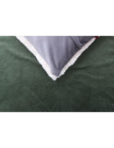 Multicolored Berber cushion 2
