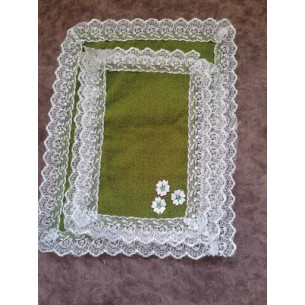Set of 3 tray napkins