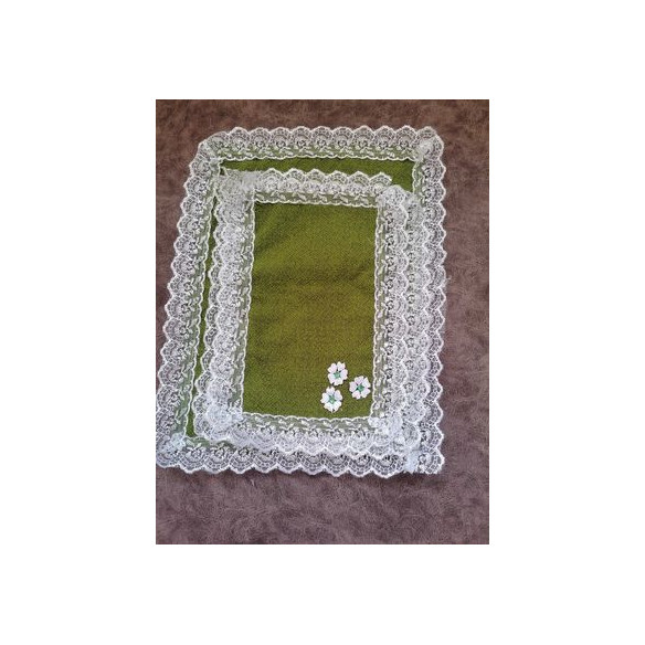 Set of 3 tray napkins
