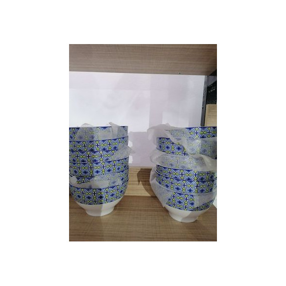 Service 6 bols MAURESQUE PISTACHE