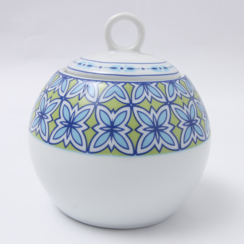 Service 9 pièces Thé MAURESQUE PISTACHE