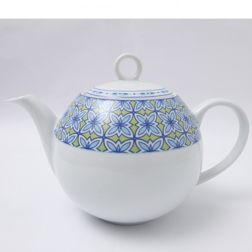 Service 9 pièces Thé MAURESQUE PISTACHE