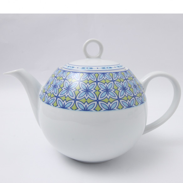 Service 9 pièces Thé MAURESQUE PISTACHE