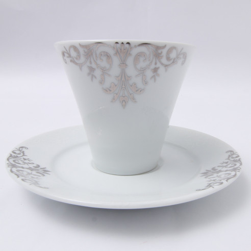 Service à table TAPIS PLATINE 56 pièces