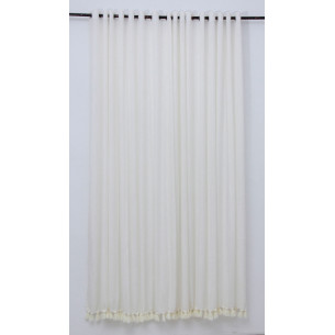 Rideau Hayek Artisanal Pompon