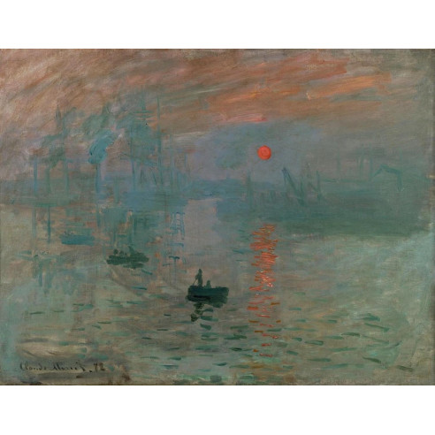 Decorative painting, Impression Sunrise - Claude Monet's