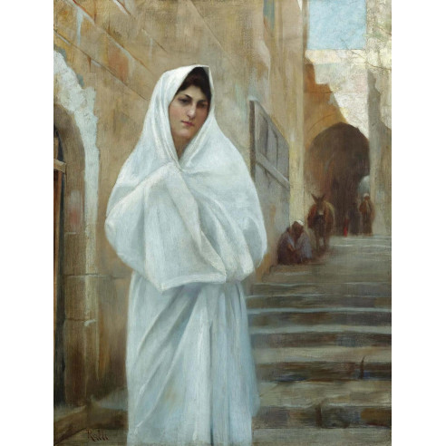 Painting The woman in white