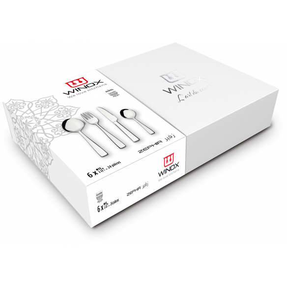   COFFRET EN CARTON SERIE ZEPHIR 24P 